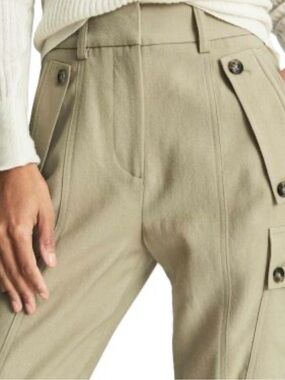 Reiss Newlyn Wool blend Cargo pants
